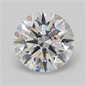 Lab Grown Diamond 1.04 Carats, Round with Ideal Cut, D Color, VS1 Clarity and Certified by IGI