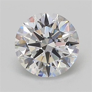 Picture of Lab Grown Diamond 1.04 Carats, Round with Ideal Cut, D Color, VS1 Clarity and Certified by IGI