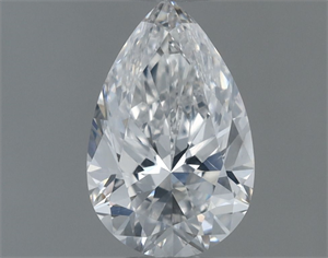 Picture of Natural Diamond 0.60 Carats, Pear with  Cut, G Color, SI1 Clarity and Certified by GIA