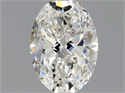 Natural Diamond 0.75 Carats, Oval with  Cut, G Color, VVS2 Clarity and Certified by GIA