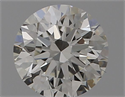 Natural Diamond 0.43 Carats, Round with Excellent Cut, H Color, VVS1 Clarity and Certified by GIA