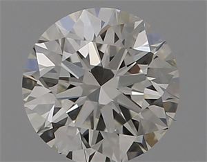 Picture of Natural Diamond 0.43 Carats, Round with Excellent Cut, H Color, VVS1 Clarity and Certified by GIA