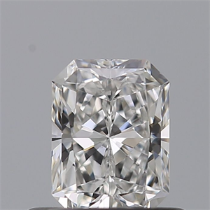 Picture of Natural Diamond 0.50 Carats, Radiant with  Cut, E Color, SI1 Clarity and Certified by GIA