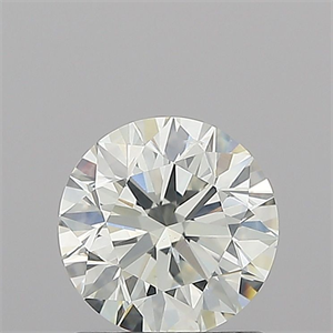 Picture of Natural Diamond 1.01 Carats, Round with Very Good Cut, I Color, SI1 Clarity and Certified by GIA