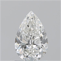 Diamante Natural 1.20 quilates, De pera , Color G, claridad VS2 y certificado GIA