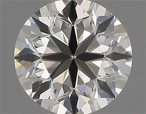 Picture of Natural Diamond 1.00 Carats, Round with Very Good Cut, H Color, VVS2 Clarity and Certified by IGI