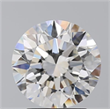 Diamante Natural 2.50 quilates, Redondo , Color H, claridad VVS1 y certificado GIA