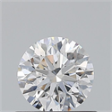 Diamante Natural 0.59 quilates, Redondo , Color D, claridad VVS1 y certificado GIA