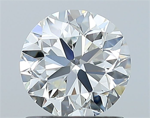Picture of Natural Diamond 1.00 Carats, Round with Very Good Cut, H Color, VS2 Clarity and Certified by GIA