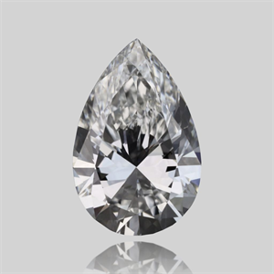 Picture of Natural Diamond 0.50 Carats, Pear with  Cut, F Color, VVS1 Clarity and Certified by GIA
