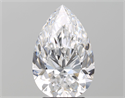 Natural Diamond 3.53 Carats, Pear with  Cut, D Color, IF Clarity and Certified by GIA