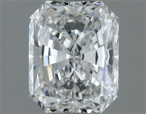 Foto Diamante Natural 0.81 quilates, Radiante , Color G, claridad IF y certificado GIA de