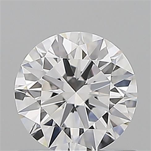 Picture of Natural Diamond 0.71 Carats, Round with Excellent Cut, D Color, VVS1 Clarity and Certified by GIA