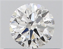 Natural Diamond 0.40 Carats, Round with Very Good Cut, G Color, SI2 Clarity and Certified by GIA