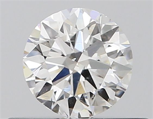 Picture of Natural Diamond 0.40 Carats, Round with Very Good Cut, G Color, SI2 Clarity and Certified by GIA