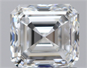 Natural Diamond 1.01 Carats, Asscher with  Cut, E Color, VVS2 Clarity and Certified by GIA