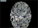Natural Diamond 1.50 Carats, Oval with  Cut, D Color, SI2 Clarity and Certified by GIA