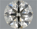 Natural Diamond 1.40 Carats, Round with Excellent Cut, M Color, VS1 Clarity and Certified by IGI