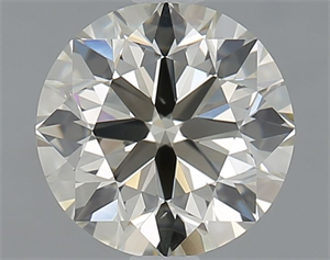 Picture of Natural Diamond 1.40 Carats, Round with Excellent Cut, M Color, VS1 Clarity and Certified by IGI