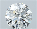 Diamante Natural 0.70 quilates, Redondo , Color H, claridad VVS1 y certificado GIA