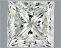 Natural Diamond 1.50 Carats, Princess with  Cut, K Color, VS1 Clarity and Certified by GIA