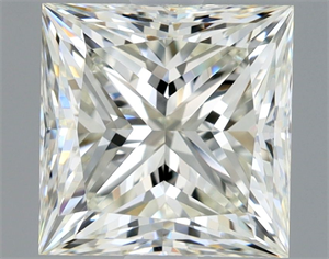 Picture of Natural Diamond 1.50 Carats, Princess with  Cut, K Color, VS1 Clarity and Certified by GIA