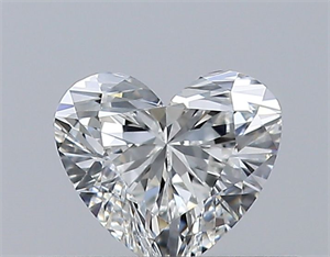 Picture of Natural Diamond 0.30 Carats, Heart with  Cut, G Color, VVS2 Clarity and Certified by GIA