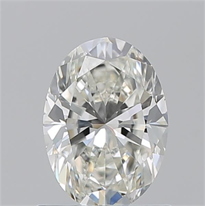 Picture of Natural Diamond 1.02 Carats, Oval with  Cut, I Color, VVS2 Clarity and Certified by GIA