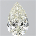 Natural Diamond 2.01 Carats, Pear with  Cut, I Color, SI2 Clarity and Certified by IGI