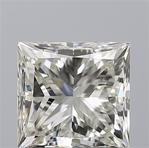 Picture of Natural Diamond 0.80 Carats, Princess with  Cut, H Color, VVS2 Clarity and Certified by IGI