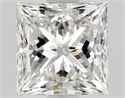 Natural Diamond 1.02 Carats, Princess with  Cut, H Color, VVS2 Clarity and Certified by GIA