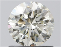 Diamante Natural 0.90 quilates, Redondo , Color I, claridad VS2 y certificado IGI