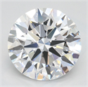 Del inventario de diamantes de laboratorio, 3.17 quilates, Redondo , Color D, claridad IF y certificado IGI