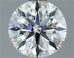 Picture of Natural Diamond 1.00 Carats, Round with Very Good Cut, F Color, VS1 Clarity and Certified by IGI