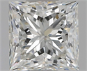 Natural Diamond 1.20 Carats, Princess with  Cut, G Color, VS2 Clarity and Certified by GIA