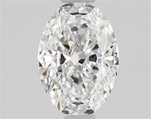 Picture of Natural Diamond 0.60 Carats, Oval with  Cut, D Color, VS2 Clarity and Certified by GIA