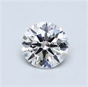 Diamante Natural 0.70 quilates, Redondo , Color F, claridad VS2 y certificado GIA