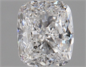 Diamante Natural 0.71 quilates, Del cojín , Color D, claridad SI2 y certificado GIA