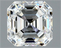 Natural Diamond 1.01 Carats, Asscher with  Cut, E Color, VS1 Clarity and Certified by GIA