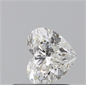 Natural Diamond 0.62 Carats, Heart with  Cut, G Color, SI2 Clarity and Certified by GIA