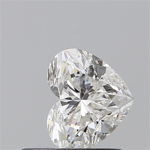 Picture of Natural Diamond 0.62 Carats, Heart with  Cut, G Color, SI2 Clarity and Certified by GIA