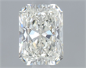 Natural Diamond 0.51 Carats, Radiant with  Cut, J Color, VS1 Clarity and Certified by GIA