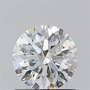 Picture of Natural Diamond 0.90 Carats, Round with Excellent Cut, D Color, VS2 Clarity and Certified by GIA
