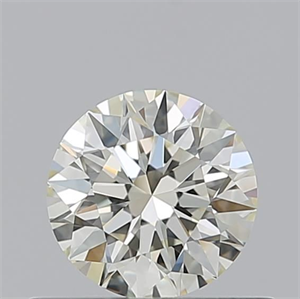 Foto Diamante Natural 0.50 quilates, Redondo , Color M, claridad VVS1 y certificado GIA de