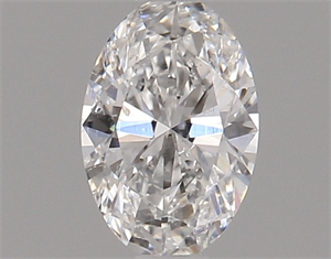 Foto Diamante Natural 0.50 quilates, Ovalado , Color F, claridad SI1 y certificado GIA de
