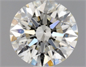 Natural Diamond 0.82 Carats, Round with Excellent Cut, J Color, VS2 Clarity and Certified by GIA