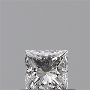 Picture of Natural Diamond 0.26 Carats, Princess with  Cut, E Color, VVS1 Clarity and Certified by GIA