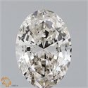 Diamante Natural 1.50 quilates, Ovalado , Color L, claridad SI1 y certificado GIA