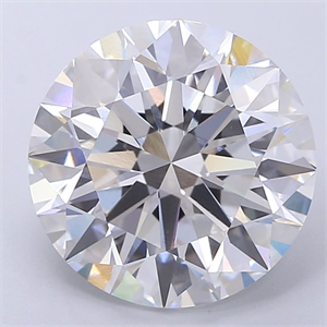 Picture of Lab Grown Diamond 6.55 Carats, Round with Ideal Cut, E Color, VVS1 Clarity and Certified by IGI