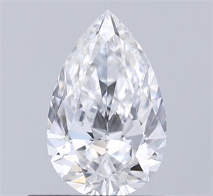 Foto Diamante Natural 0.50 quilates, De pera , Color E, claridad VS2 y certificado IGI de